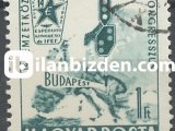 MACARİSTAN 1962 DAMGALI ULUSLARARASI ESPERANTO DEMİRYOLU KONGRESİ SERİSİ