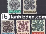 POLONYA 1971 DAMGALI WYCİNANKİ POLONYA DEKORATİF KAĞIT KESİM SANATI SERİSİ