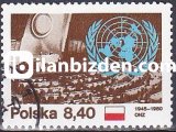 POLONYA 1980 DAMGALI BİRLEŞMİŞ MİLLETLER’İN 35.YILI SERİSİ