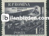 ROMANYA 1954 DAMGALI MADENCİLER GÜNÜ SERİSİ