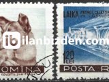 ROMANYA 1957 DAMGALI UZAY-LAİKA SERİSİ