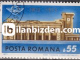 ROMANYA 1971 DAMGALI BUCAREST KUZEY DEMİRYOLU İSTASYONU’NUN 100.YILI.YILI SERİSİ