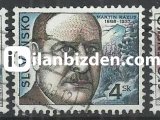 SLOVAKYA 1998 DAMGALI ÜNLÜLER SERİSİ