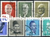 TÜRKİYE 1964 DAMGALI SÜREKLİ (MEŞHURLAR) SERİ
