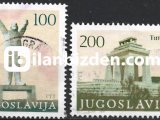 YUGOSLAVYA 1983 DAMGALI DEVRİM ANITLARI SERİSİ