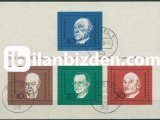 ALMANYA (BATI) 1968 DAMGALI ADENAUER BLOKU