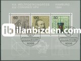 ALMANYA (BATI) 1984 İLK GÜN DAMGALI UPU BLOKU