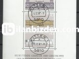 ALMANYA (BATI) 1986 POSTA DAMGALI BİNALAR BLOKU