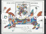 ALMANYA (BATI) 1996 POSTA DAMGALI ÇOCUK BLOKU