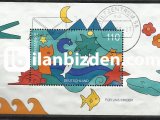 ALMANYA (BATI) 1998 POSTA DAMGALI ÇOCUK BLOKU