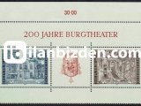 AVUSTURYA 1976 DAMGASIZ BURG TİYATROSU'NUN 200.YILI BLOKU