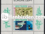 K.K.T.C. 1983 DAMGASIZ AVRUPA CEPT BLOKU