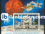 MOĞOLİSTAN 1979 DAMGASIZ GEZEGENLERİN KEŞFİ BLOKU
