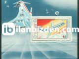 MOĞOLİSTAN 1984 DAMGASIZ SİVİL HAVACILIK BLOKU