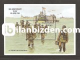 TANZANYA 1994 D. DAY II. DÜNYA SAVAŞI DAMGASIZ BLOKU (2)