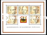ALMANYA (BATI) 1982 DAMGASIZ BAŞKANLAR BLOKU