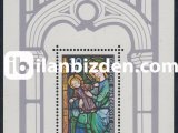 ALMANYA (BERLİN) 1977 DAMGASIZ YIKANMIŞ CHRİSTMAS BLOKU