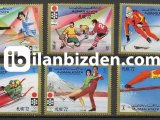 AJMAN 1971 DAMGASIZ SAPPORO KIŞ OLİMPİYAT OYUNLARI SERİSİ