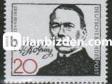 ALMANYA (BATI) 1965 DAMGASIZ ADOLPH KOLPİNG’İN ÖLÜMÜNÜN 100. YILI SERİSİ