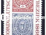 ALMANYA (BATI) 1968 DAMGASIZ NORDDEUTSCHER POSTBEZİRK’İN 100. YILI SERİSİ