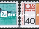ALMANYA (BATI) 1974 DAMGASIZ DÜNYA FUTBOL KUPASI  SERİSİ