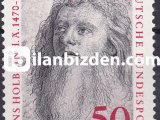 ALMANYA (BATI) 1974 DAMGASIZ RESSAM HANS HOLBEİN'İN ÖLÜMÜNÜN 450. YILI SERİSİ