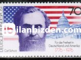 ALMANYA (BATI) 1976 DAMGASIZ AMERİKAN KURTULUŞ DEKLERASYONU’NUN 200. YILI SERİSİ 0,50 TL