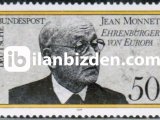 ALMANYA (BATI) 1977 DAMGASIZ POLİTİKACI JEAN MANET SERİSİ