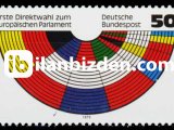 ALMANYA (BATI) 1979 DAMGASIZ AVRUPA SEÇİMLERİ SERİSİ
