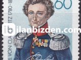 ALMANYA (BATI) 1981 DAMGASIZ GENERAL CARL VON CLAUSEWİTZ  SERİSİ