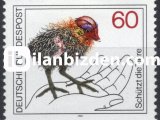ALMANYA (BATI) 1981 DAMGASIZ HAYVANLARI KORUMA SERİSİ
