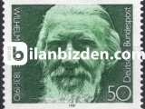 ALMANYA (BATI) 1981 DAMGASIZ ŞAİR  WİLHELM RAABE’NİN DOĞUMUNUN 150. YILI SERİSİ