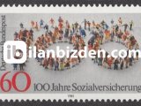 ALMANYA (BATI) 1981 DAMGASIZ SOSYAL MEVZUATIN 100. YILI SERİSİ