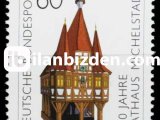 ALMANYA (BATI) 1984 DAMGASIZ MİCHELSTADT BELEDİYE BİNASININ 500. YILI SERİSİ