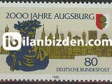 ALMANYA (BATI) 1985 DAMGASIZ AUSBURG’UN  2000. YILI SERİSİ