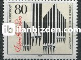 ALMANYA (BATI) 1987 DAMGASIZ BESTECİ VE ORGANİZATÖR DİETRİCH  BUXTEHUDE’NİN DOĞUMUNUN 350. YILI SERİSİ