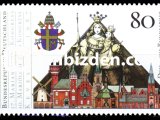 ALMANYA (BATI) 1987 DAMGASIZ PAPA JOHANNES PAUL II’NİN FEDERAL ALMANYA CUMHURİYETİ’Nİ  ZİYARETİ SERİSİ