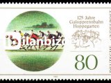 ALMANYA (BATI) 1993 DAMGASIZ HOPPEGARTEN HİPODROMU SERİSİ