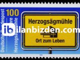 ALMANYA (BATI) 1994 DAMGASIZ HERZOGSAEGMUEHLE SERİSİ