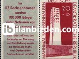 ALMANYA (DOĞU) 1960 DAMGASIZ SACHSENHAUSEN ANITI SERİSİ