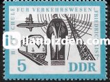 ALMANYA (DOĞU) 1962 DAMGASIZ TRAFİK YÜKSEK OKULU'NUN 10. YILI SERİSİ