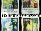 ALMANYA (DOĞU) 1969 DAMGASIZ WOODLAND’I KORUMA SERİSİ