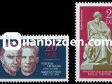 ALMANYA (DOĞU) 1970 DAMGASIZ VATANSEVERLER SERİSİ