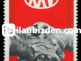 ALMANYA (DOĞU) 1971 DAMGASIZ SED’İN 25. YILI SERİSİ