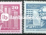 ALMANYA (DOĞU) 1973 DAMGASIZ ANITLAR SERİSİ