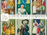ALMANYA (DOĞU) 1974 DAMGASIZ ARNSTADT SARAYI MÜZESİ SERİSİ