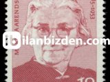 ALMANYA (DOĞU) 1975 DAMGASIZ MARTHA  ARANDSEE ANITI SERİSİ