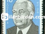 ALMANYA (DOĞU) 1975 DAMGASIZ WİLHEM PİECK’İN 100. YILI SERİSİ