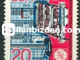 ALMANYA (DOĞU) 1977 DAMGASIZ TELEKOMİNİKASYON  SERİSİ