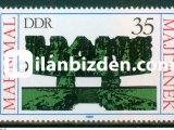 ALMANYA (DOĞU) 1980 DAMGASIZ MAJDANEK ANITI SERİSİ